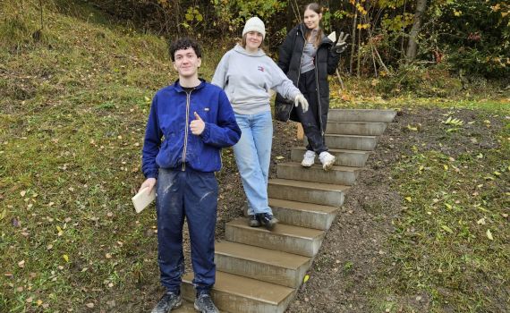 Lernende der Fachhochschule Ostschweiz in der Surselva