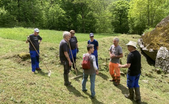 Einsatz des Rotary Club Lenzburg im Valle Bavona