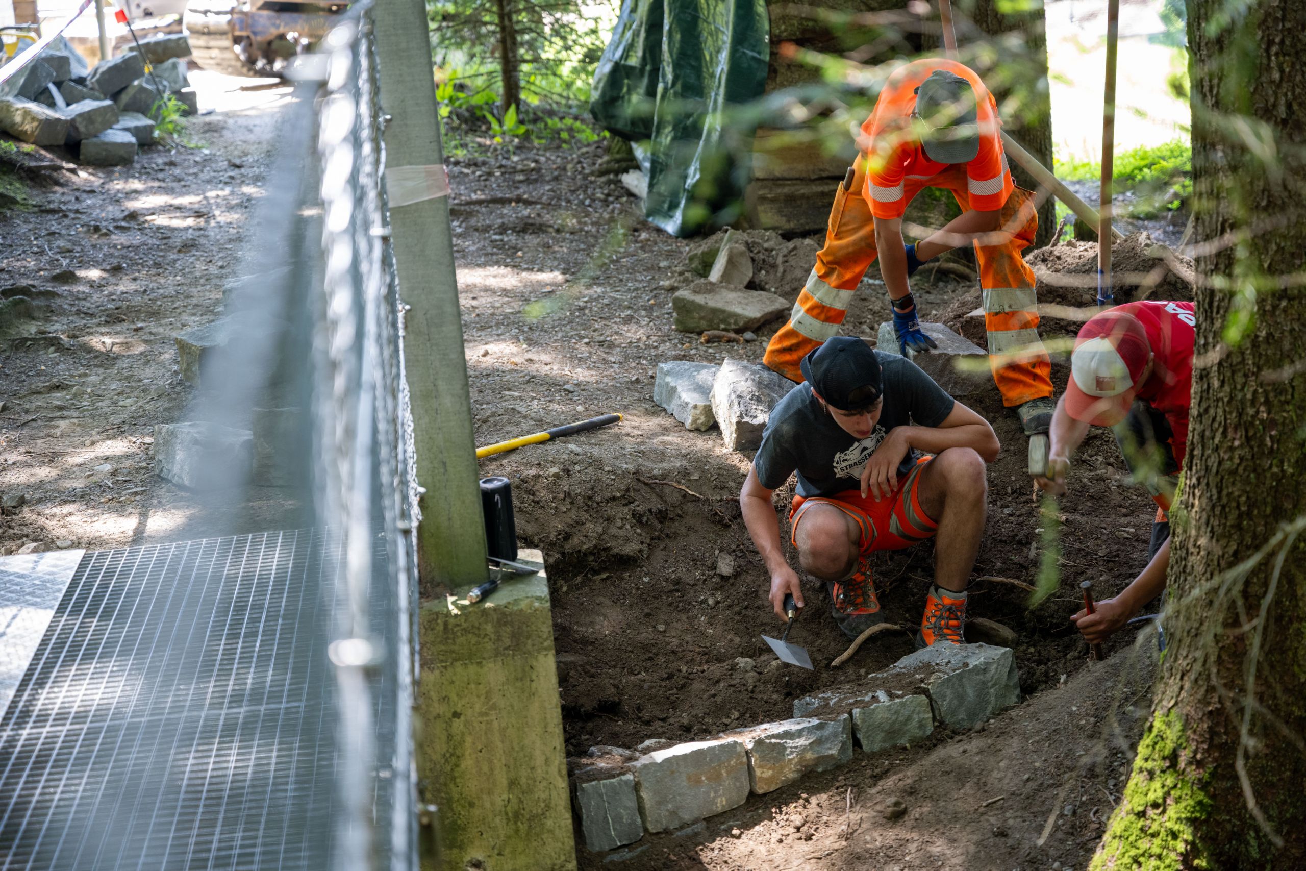 Einsätze mit handwerklich erfahrenen Gruppen