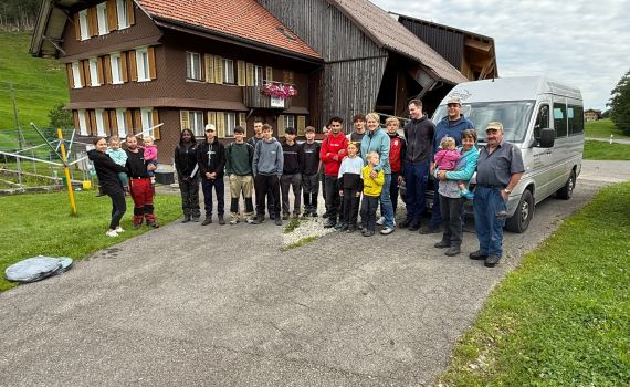Die Haco AG AG im Einsatz in Sörenberg (LU)