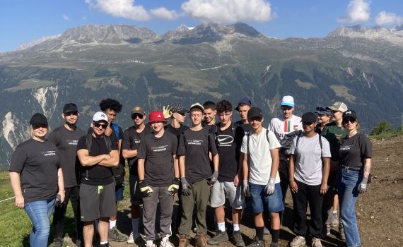 Lernendenlager der ALSO Schweiz AG im Binntal