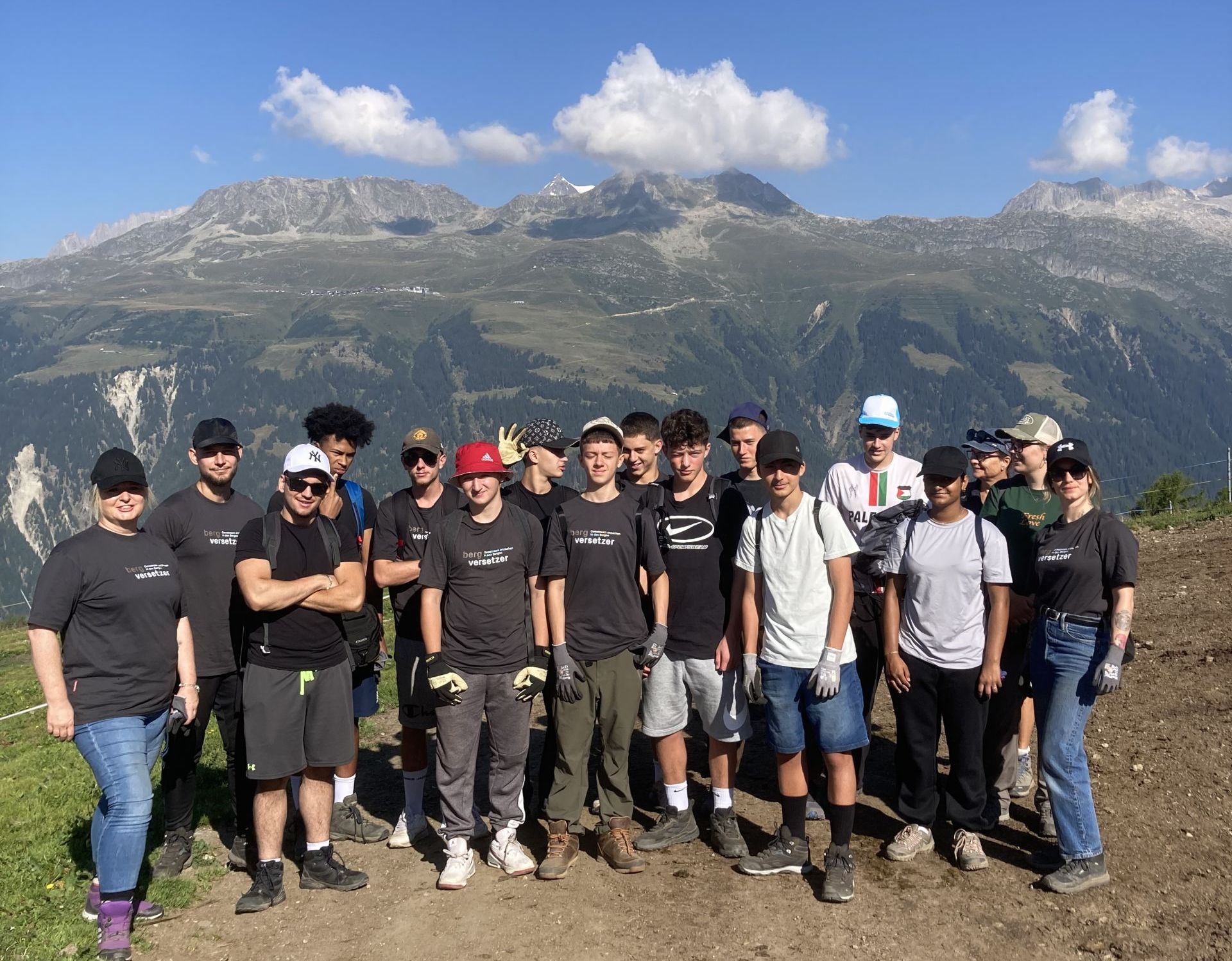 Lernendenlager der ALSO Schweiz AG im Binntal