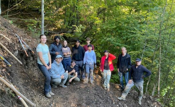 Einsatz von Lernenden der Feller AG in Isenthal/UR