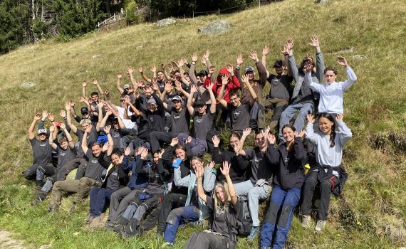 Lernendenlager der Firma UMB AG in Sedrun-Tujetsch