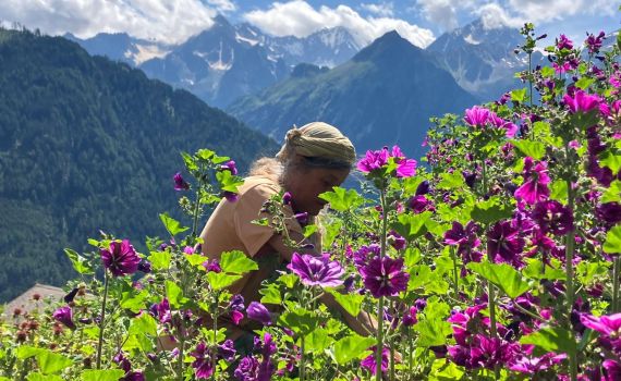 Les employées d’un hôtel de Verbier se sont occupées des plantes aromatiques
