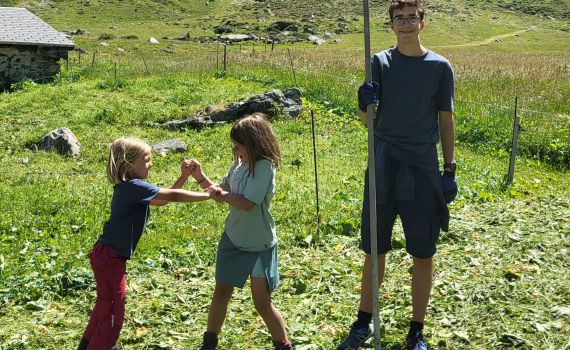 Sozialprojektwoche auf der Alp Dürrboden