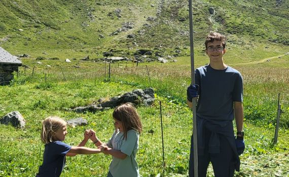 Sozialprojektwoche auf der Alp Dürrboden