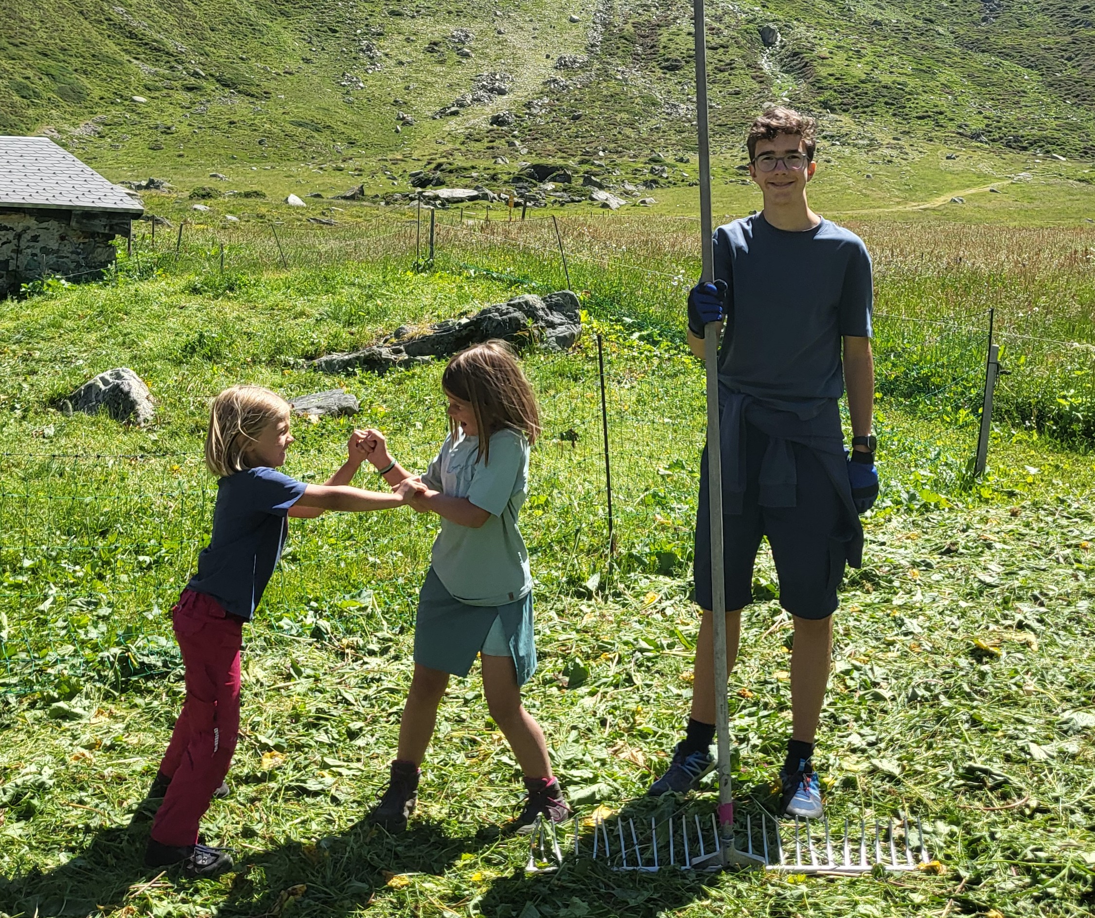 Sozialprojektwoche auf der Alp Dürrboden