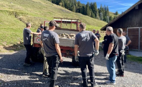 Service für Alpweiden der Rigi